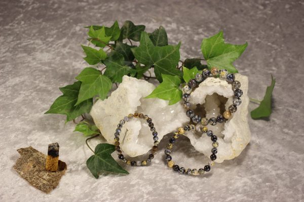 Bracelet Jaspe ocean bleu – Image 2